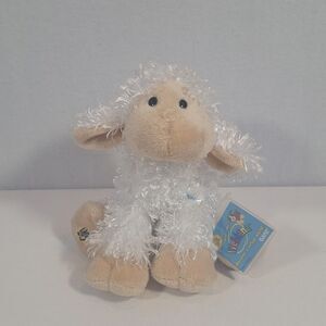 NWT Webkinz White Lamb HM201 Ganz Code Sealed Tag Plush Stuffed Animal Easter